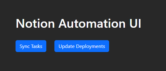 Notion Automation